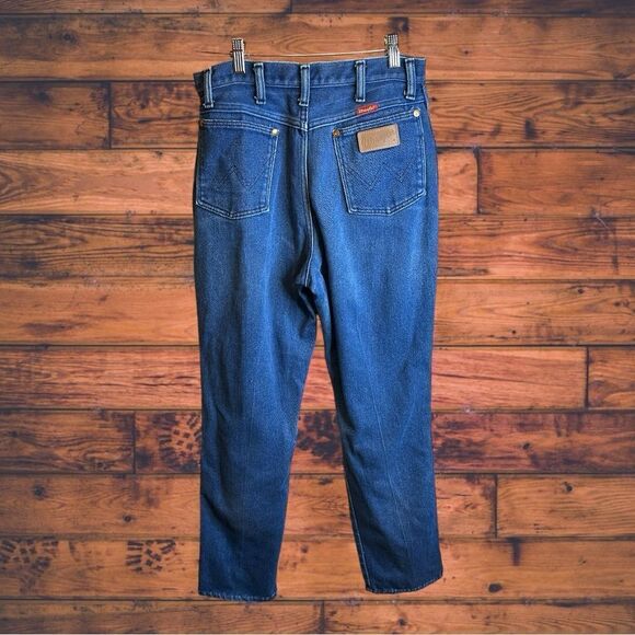 5 for $25🔥Women's Size 13/14 X 34 Denim Blue Wrangler Jeans - Picture 2 of 5